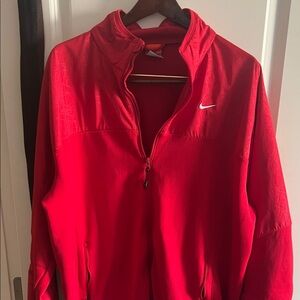 Nike Crimson Half-Zip Jacket